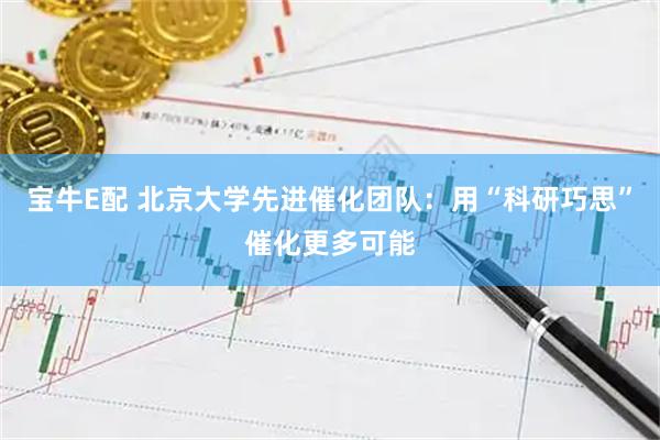 宝牛E配 北京大学先进催化团队：用“科研巧思”催化更多可能